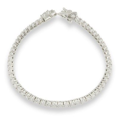 Bracciale Domar Gioielli Donna Tennis argento 925  in Argento Zircone BZB108544 - BZB108544